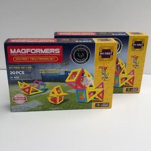 Lot of 2 Magformers My First Tiny Friends Set